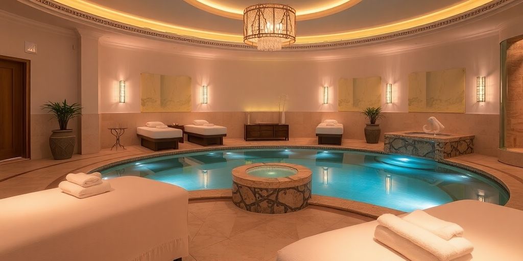 Luxurious spa retreat at Waldorf Astoria Los Cabos.