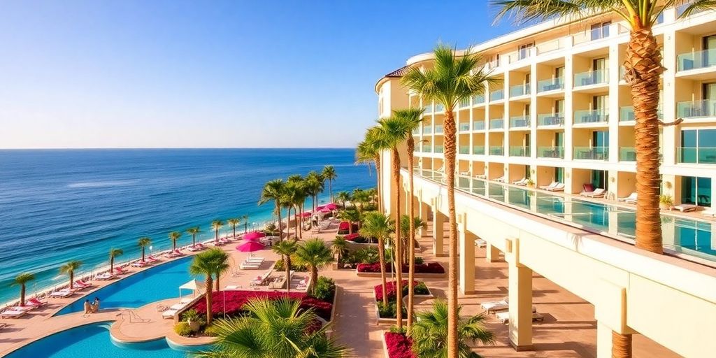 Luxurious Grand Solmar Lands End Resort and Spa in Cabo.