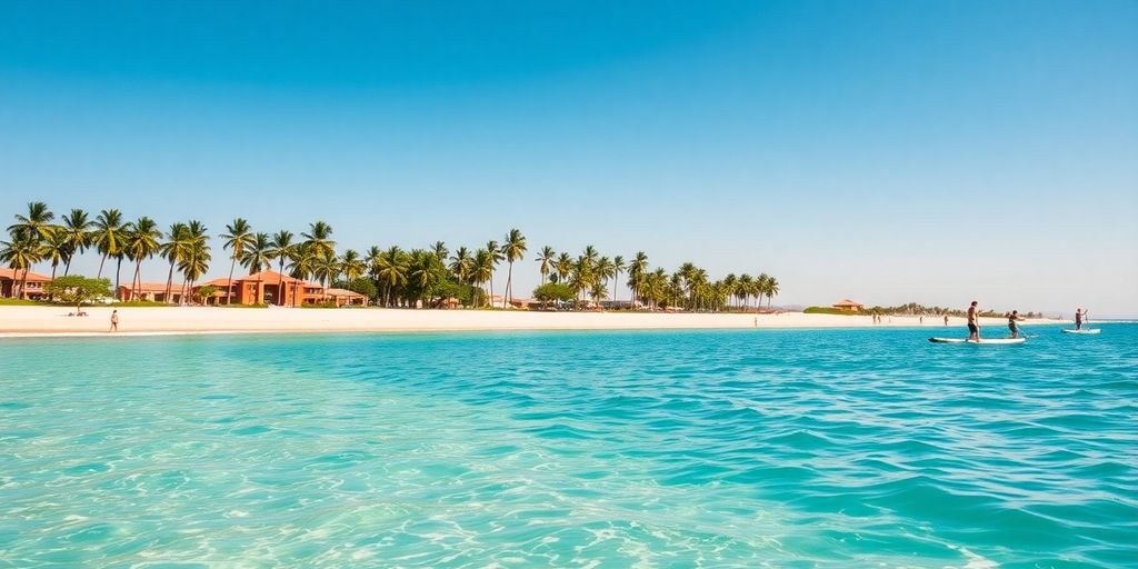 Palmilla Beach with turquoise waters and sandy shore.