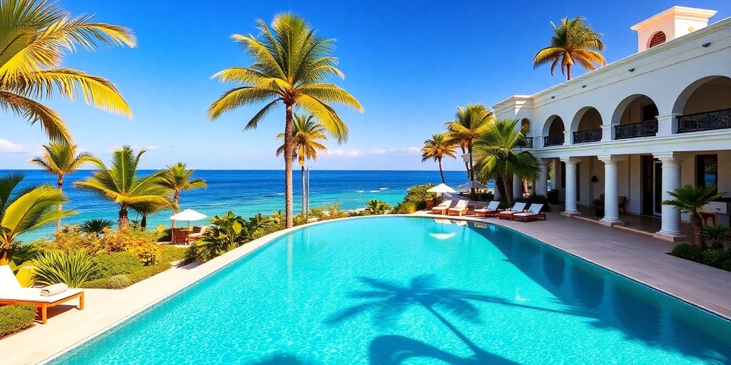 One&Only Palmilla resort with ocean view and infinity pool.