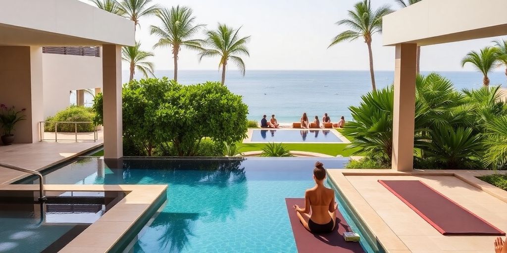 Luxurious spa facilities at Grand Velas Los Cabos.