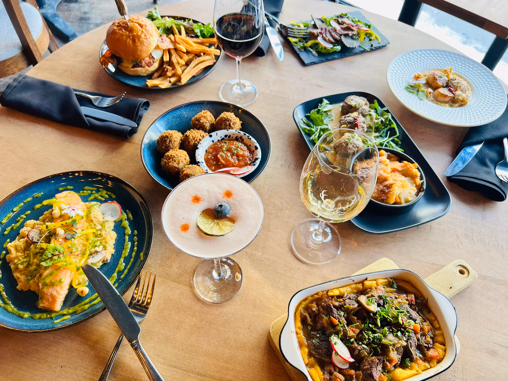 Tablée d'hiver d'un souper au Caribou Gourmand à Montréal