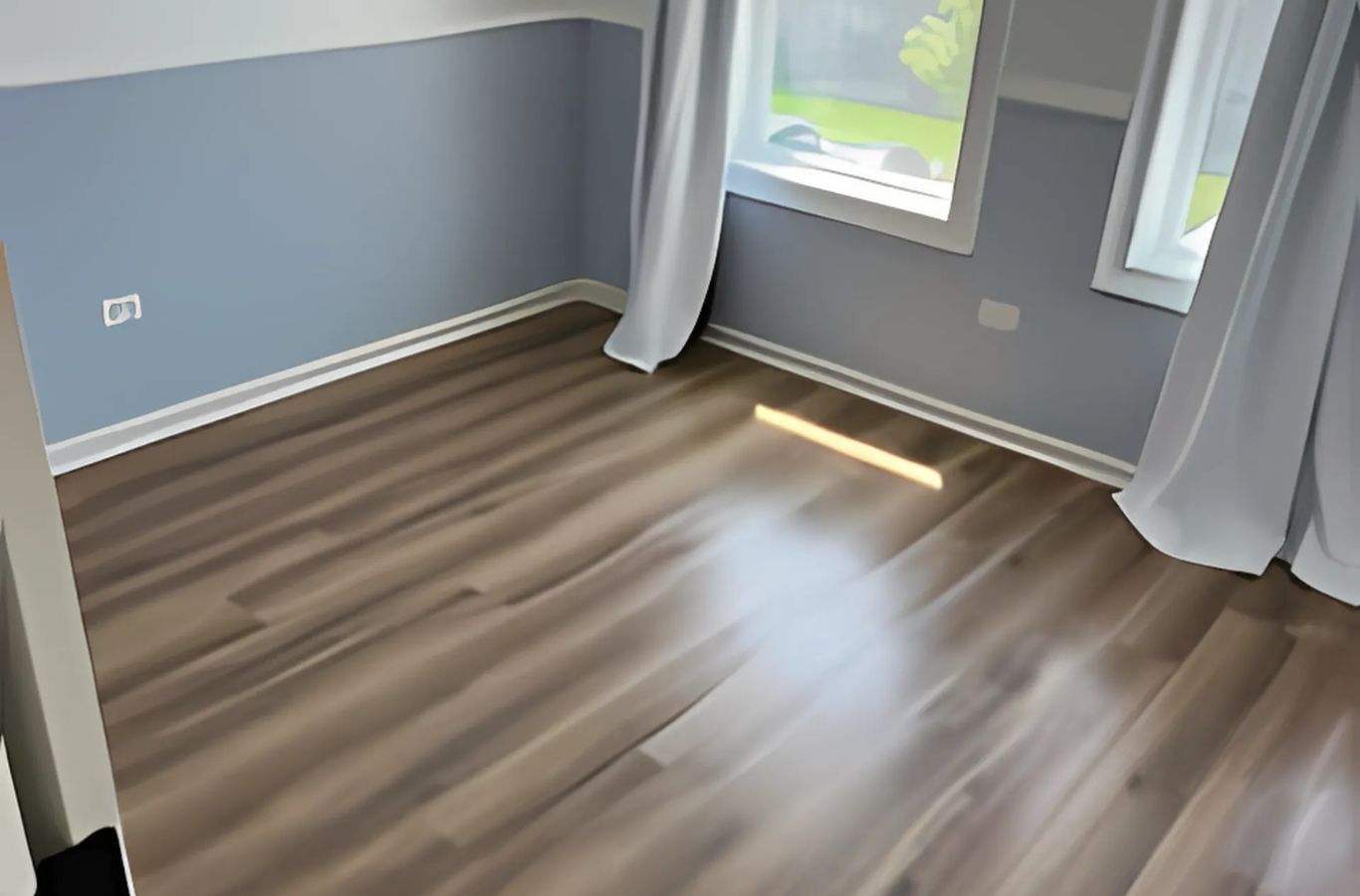 A Sapphire Home Cleaning team member executing move in cleaning in Skokie, IL, emphasizing the benefits of hiring local cleaning professionals.