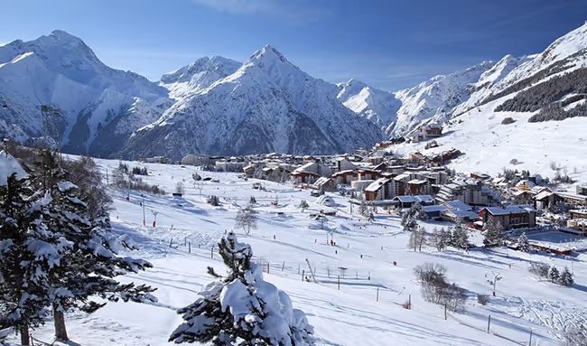 Geleira de Meije em Les Deux Alpes