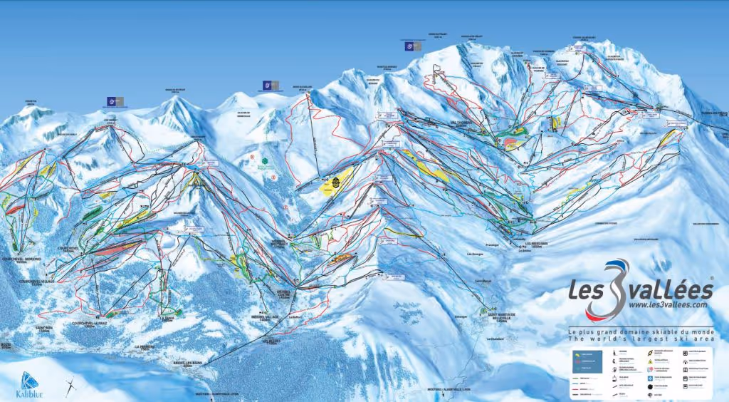 Esqui em Courchevel