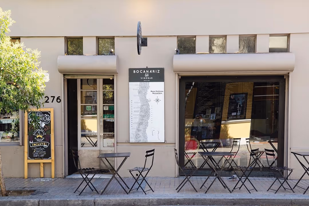 Bocanariz, wine bar em Santiago no Chile