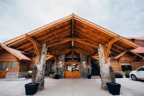 Entrada e lobby do Los Cauquenes Resort & Spa