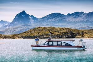 Vista do Canal Beagle a partir do Los Cauquenes Resort