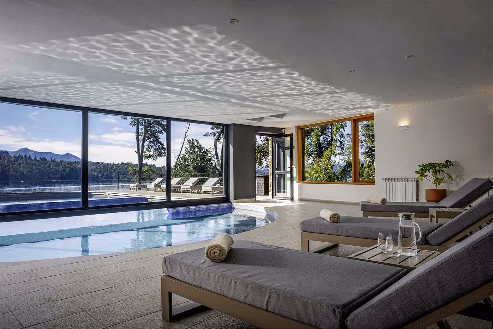 Spa e área de bem-estar do Hotel Puerto Manzano