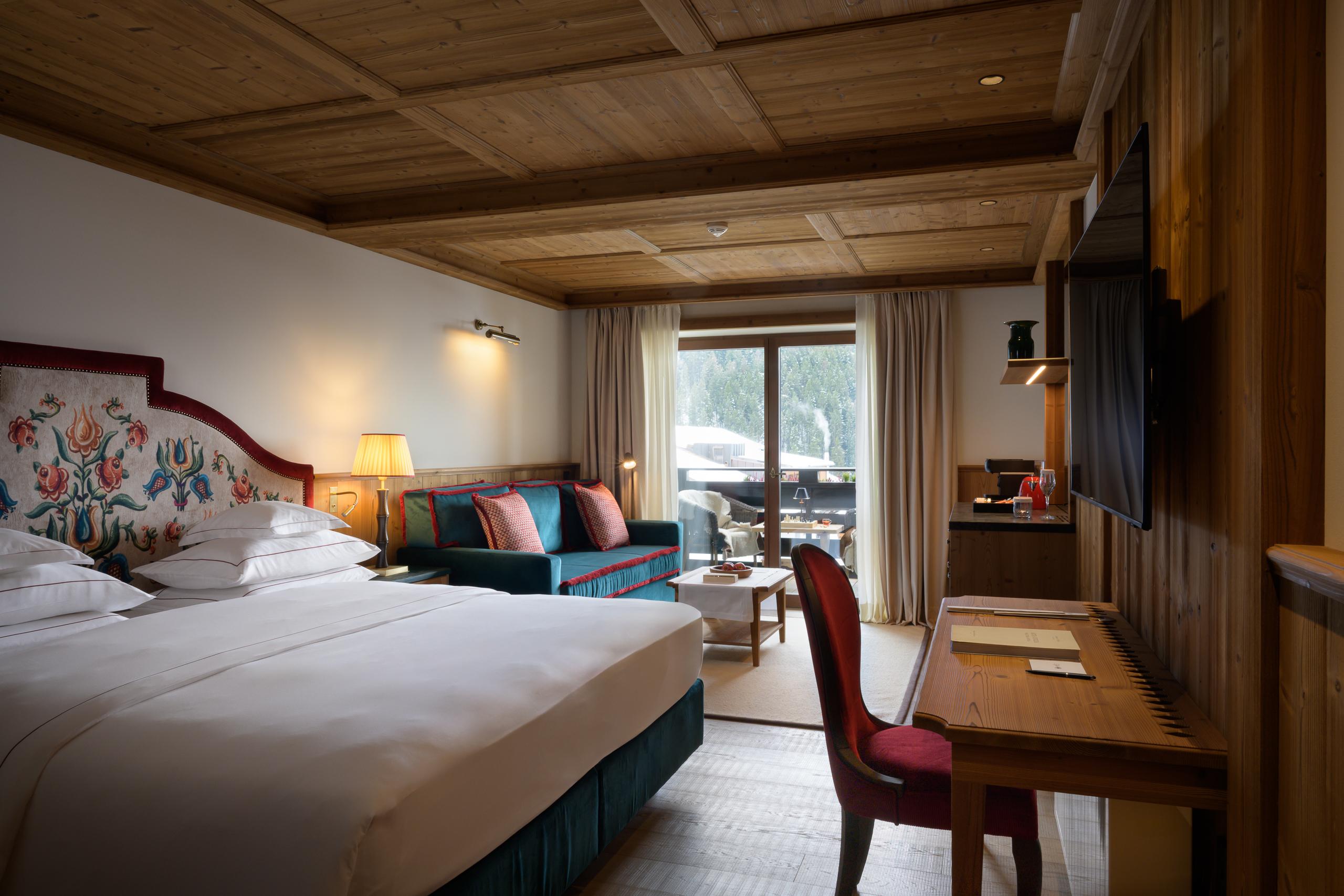 Quarto DeLuxe Garden no Hotel Tyrol