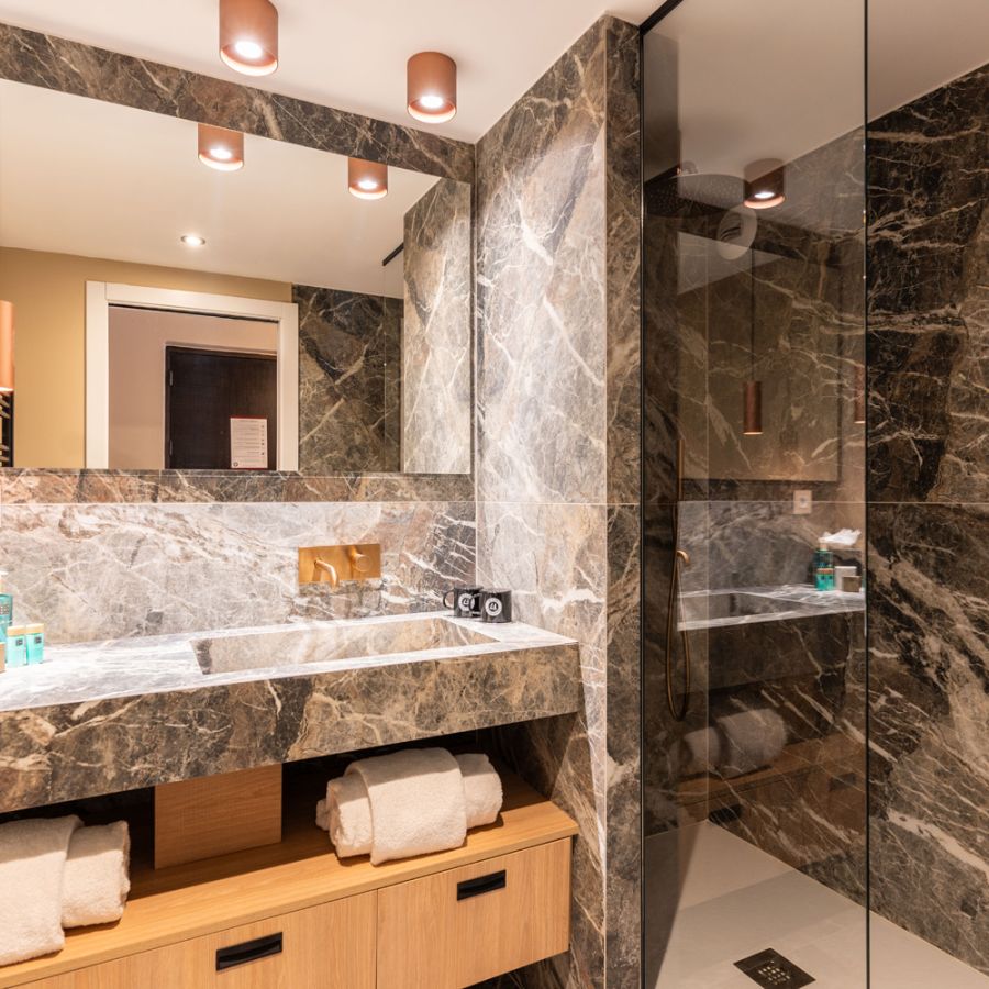Junior Suite, detalhe do quarto – Fahrenheit Seven Courchevel