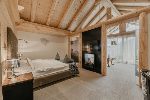 Loft Portillo Lodge - vista geral do quarto