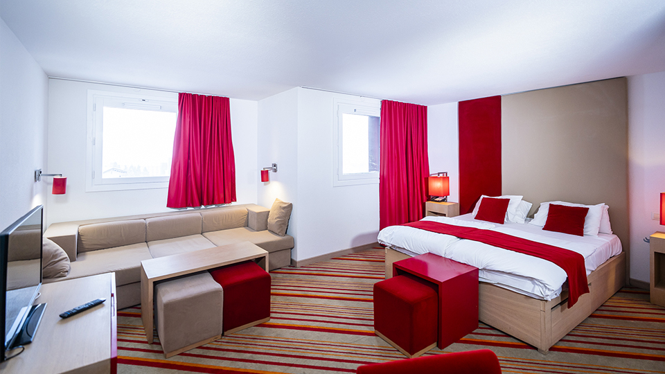 Quarto XL do Village Club Les 2 Alpes