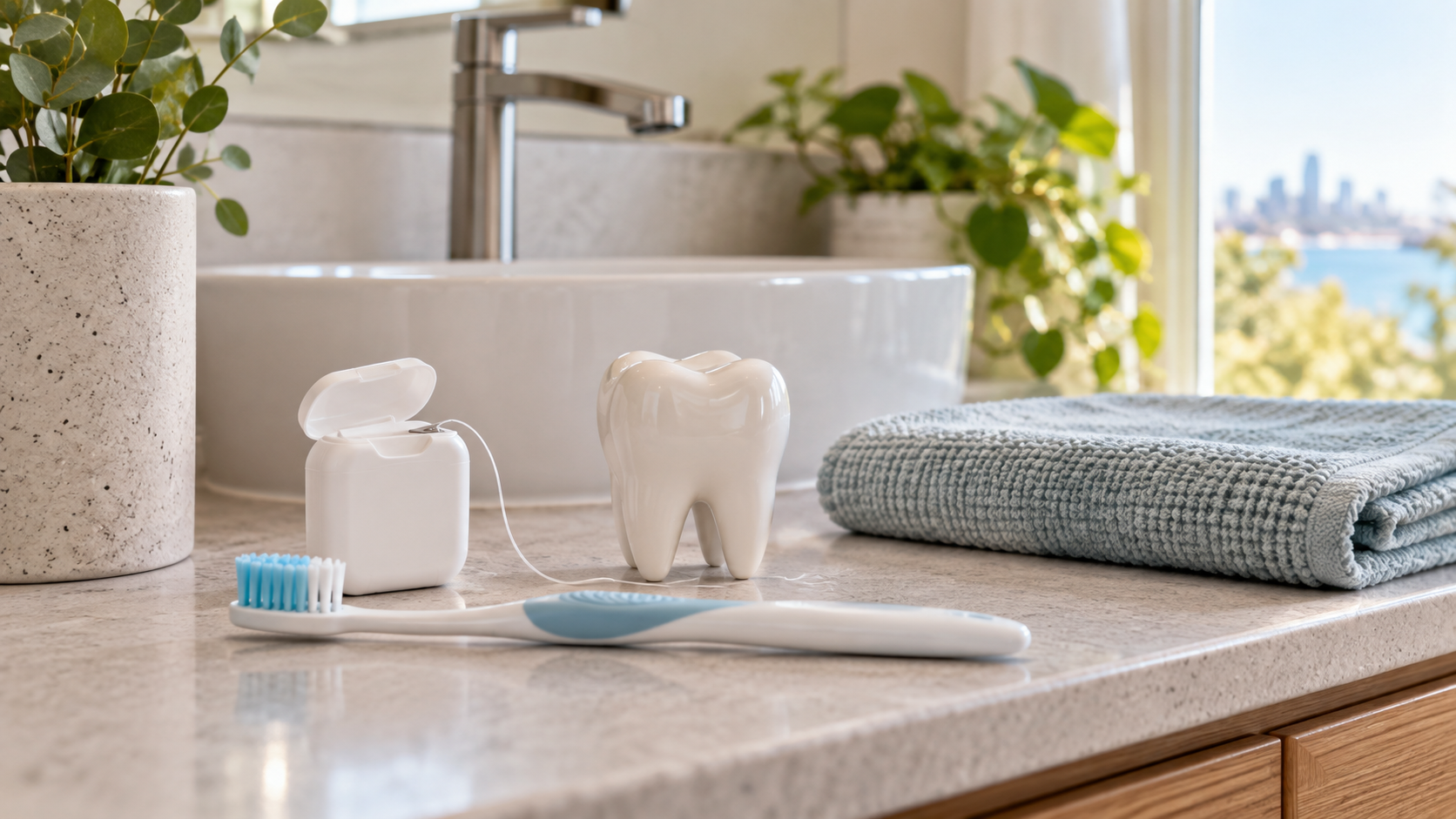 Maintenance and ongoing oral care after a crown or veneer