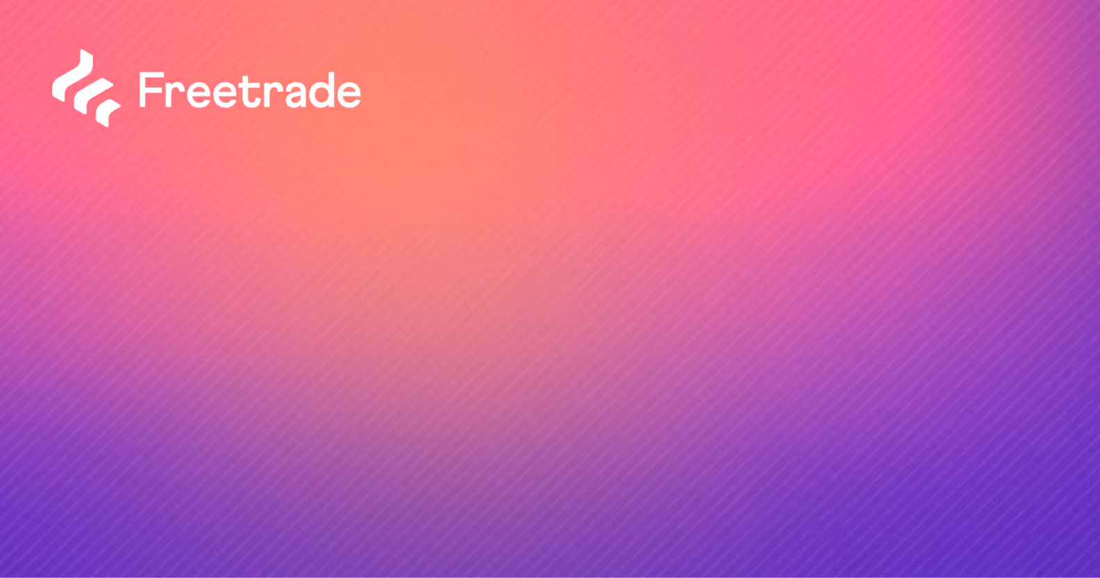 Freetrade logo on colour background