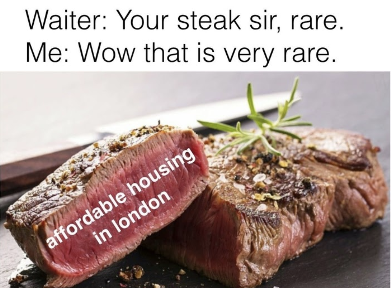 London house price meme