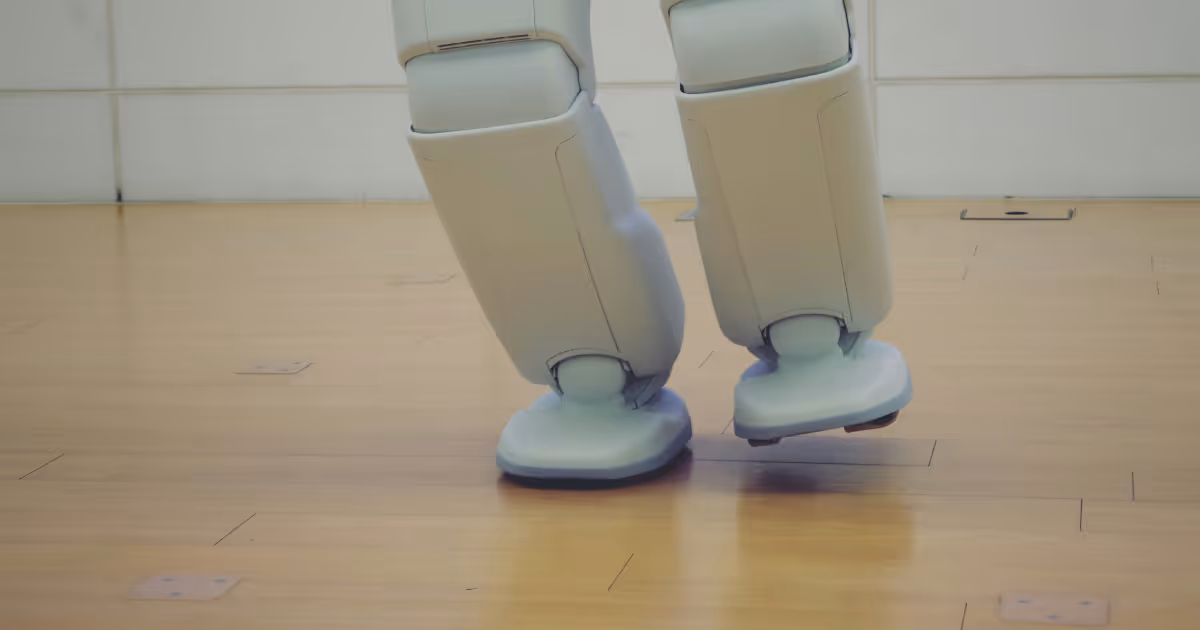 Humanoid robot takes uneasy steps forward