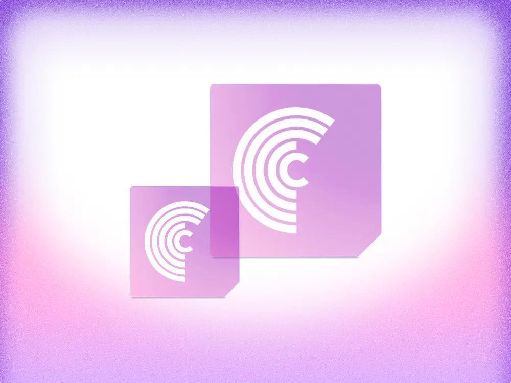 Two Cerebras logos against a white and pink backdrop