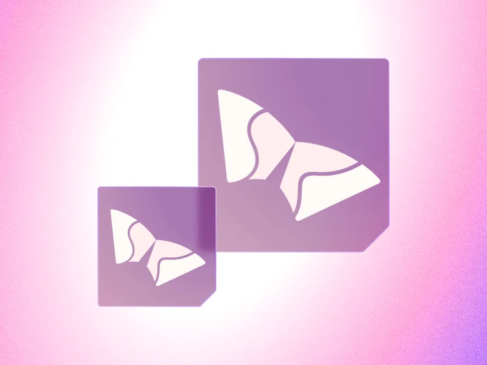 Two SK hynix logos against a white and pink backdrop