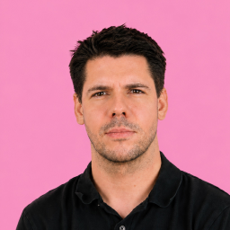 Portrait photograph of author Alex Pugh