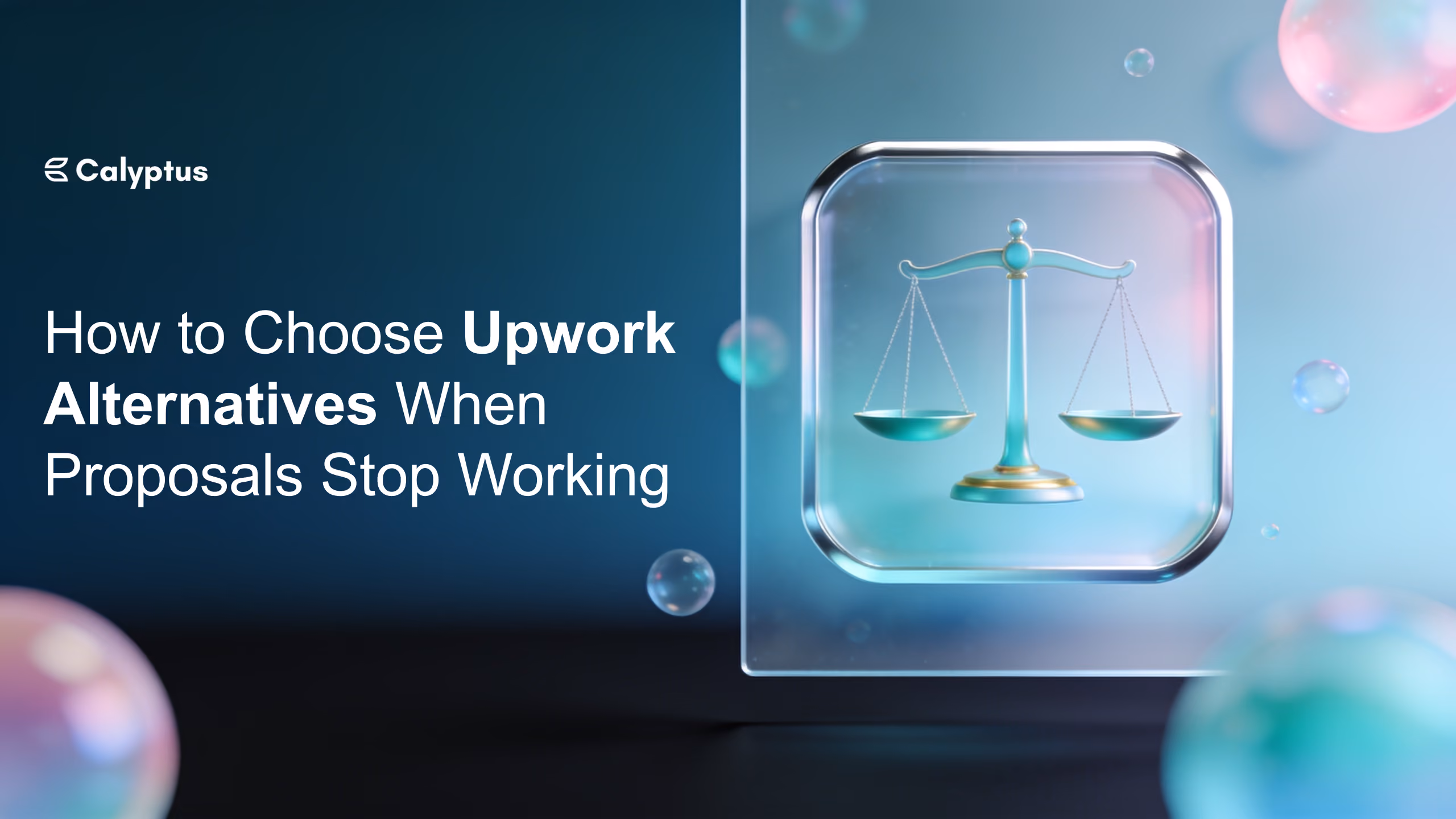 How to Choose Upwork Alternatives When Proposals Stop Working