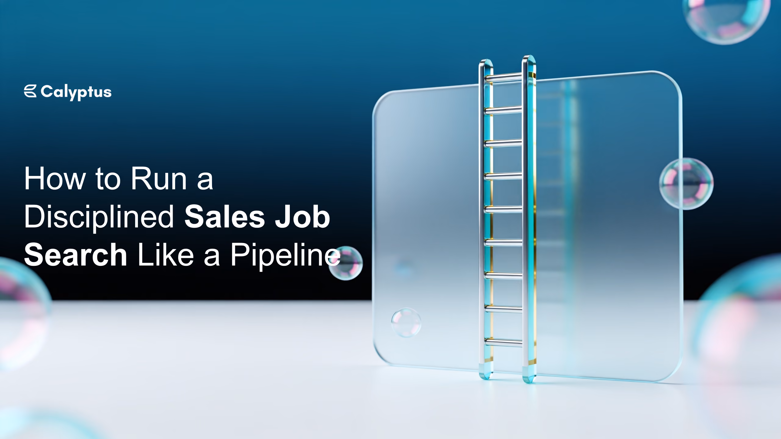 How to Run a Disciplined Sales Job Search Like a Pipeline