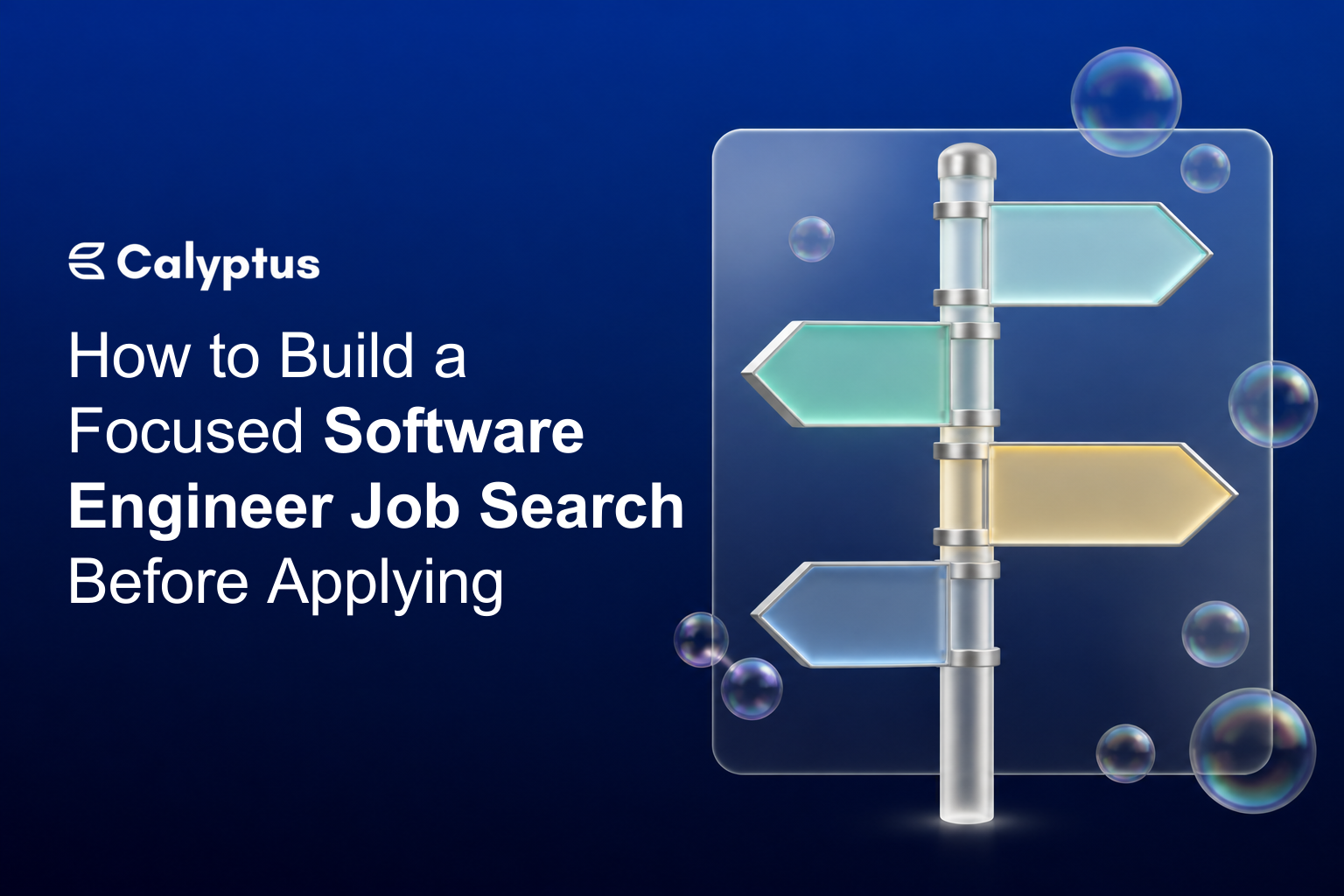 How to Build a Focused Software Engineer Job Search Before Applying