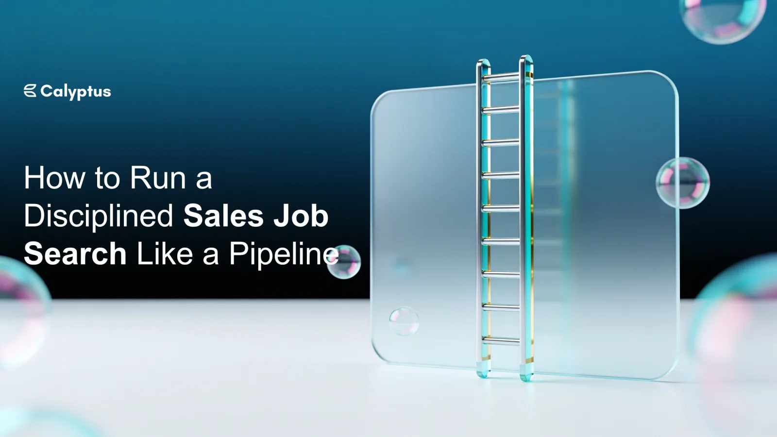 How to Run a Disciplined Sales Job Search Like a Pipeline