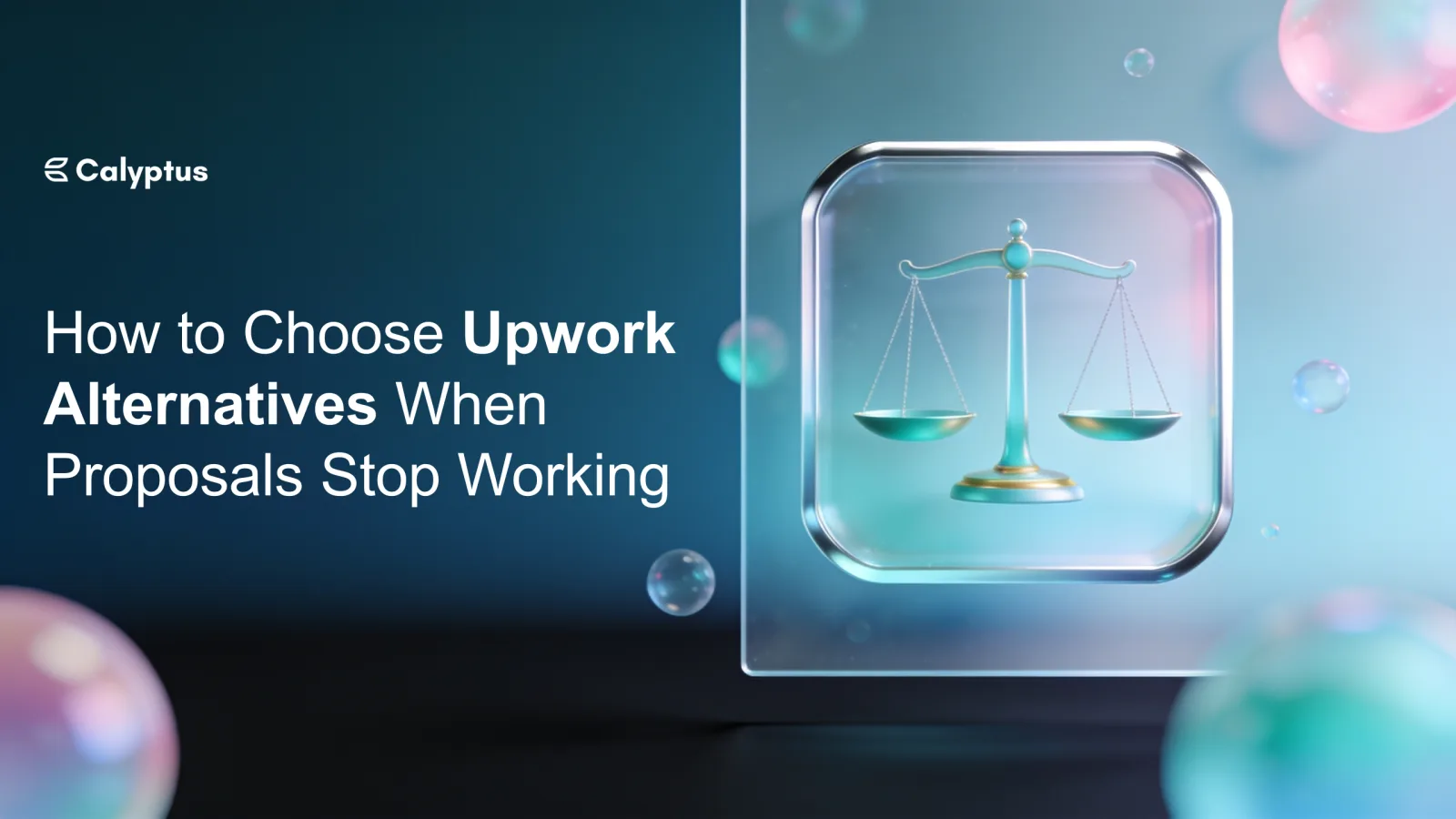 How to Choose Upwork Alternatives When Proposals Stop Working