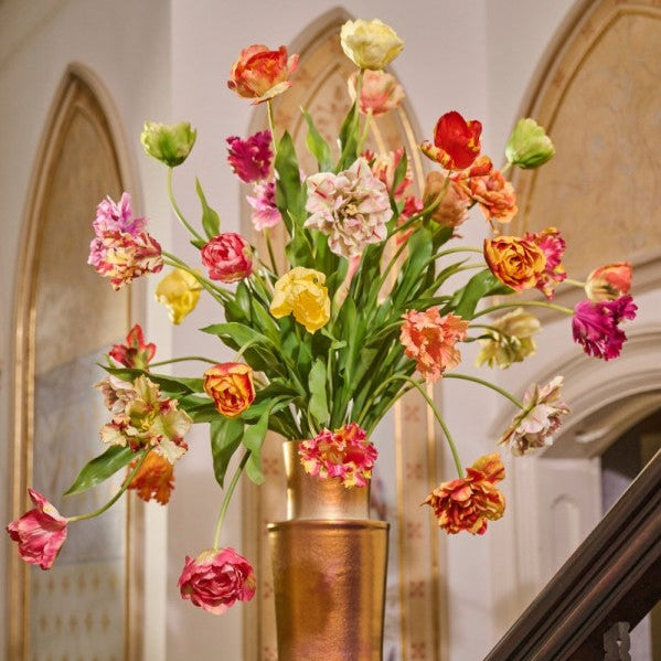 Artificial flower stem without background