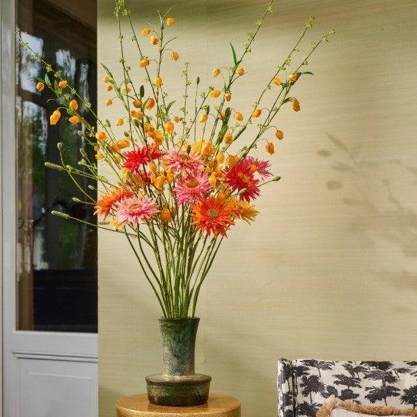 Artificial flower stem without background