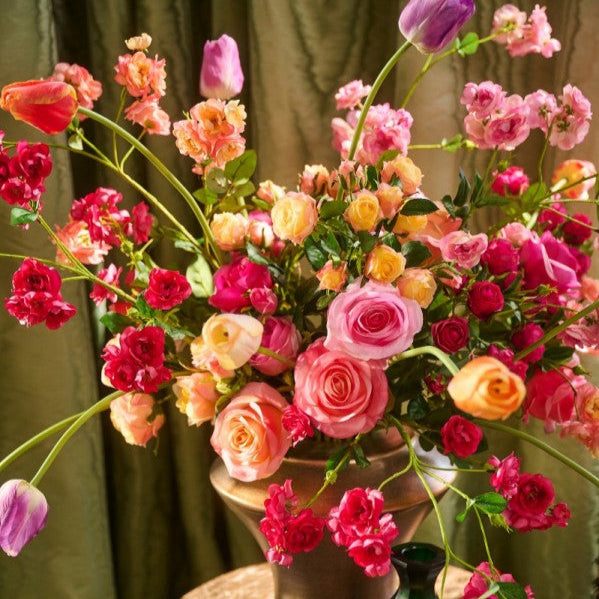 Artificial flower stem without background