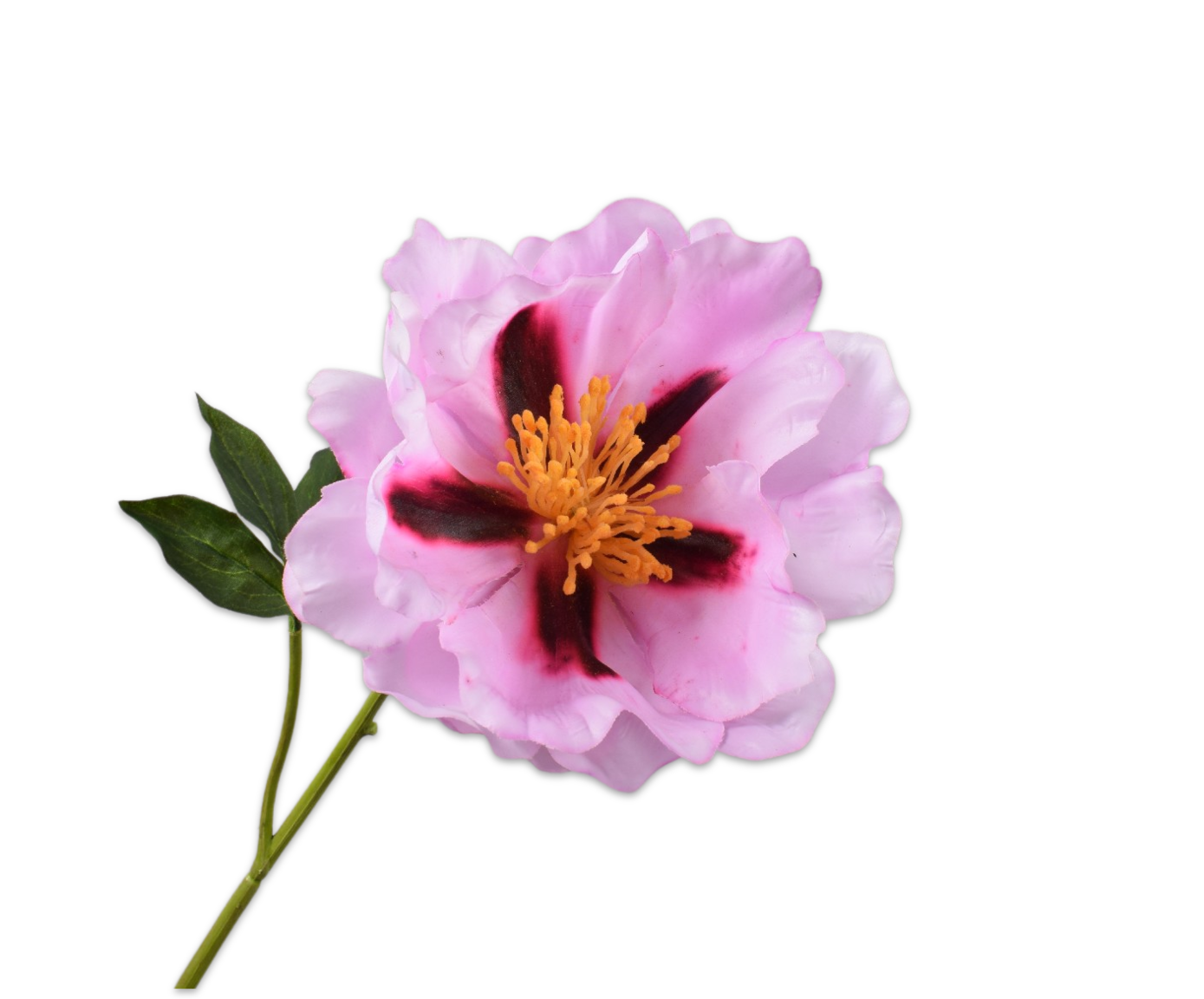 Artificial flower stem without background
