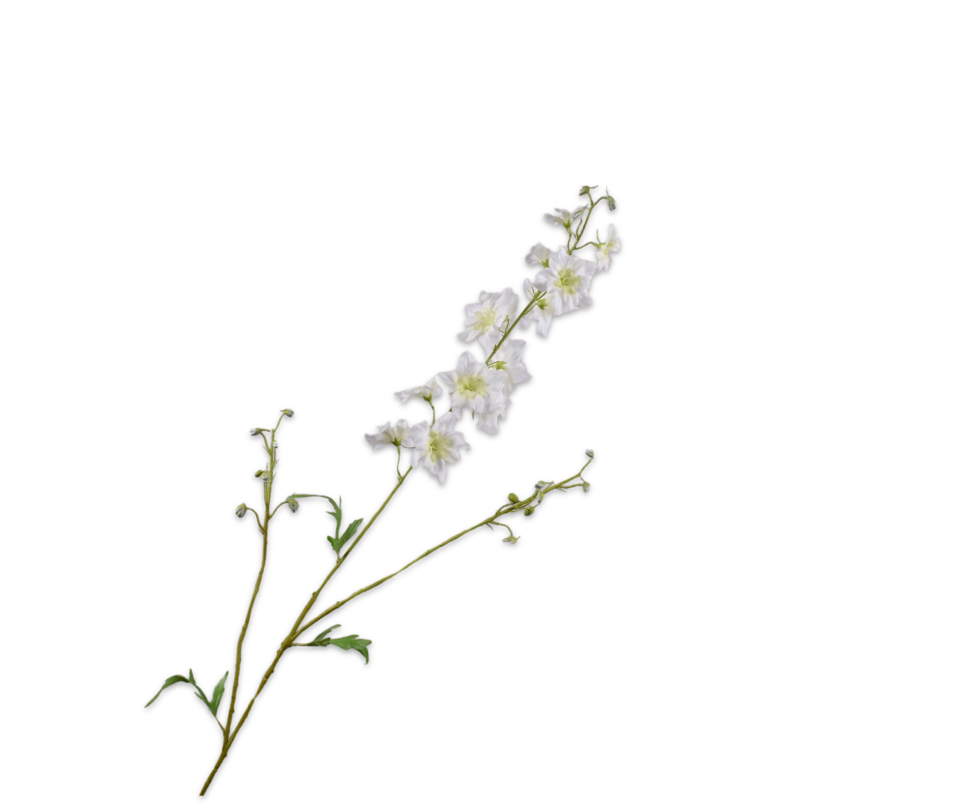 Artificial flower stem without background