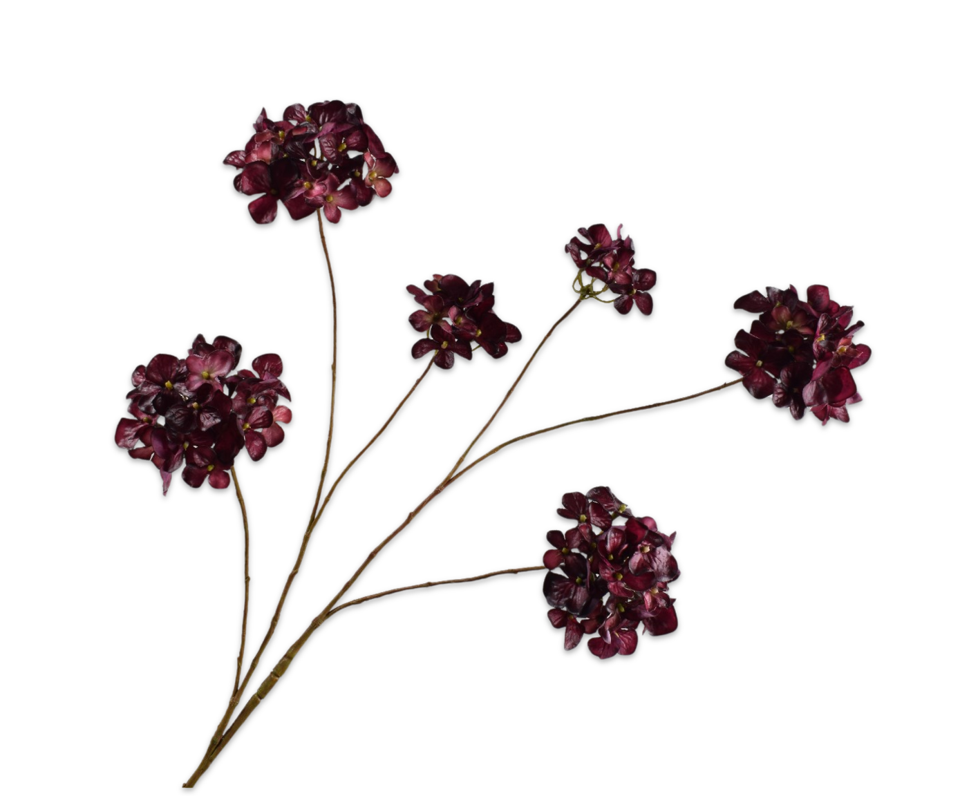 Artificial flower stem without background