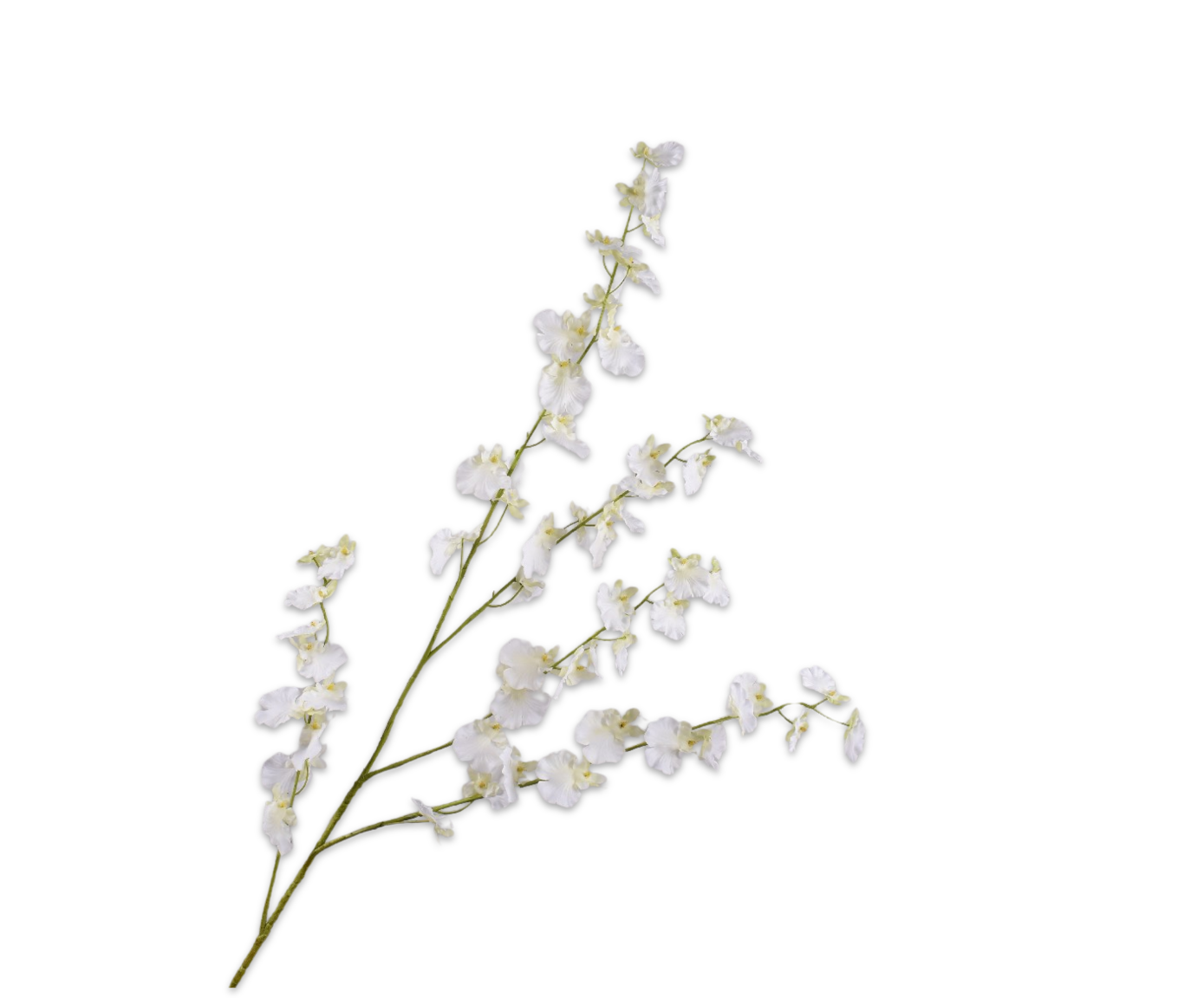 Artificial flower stem without background