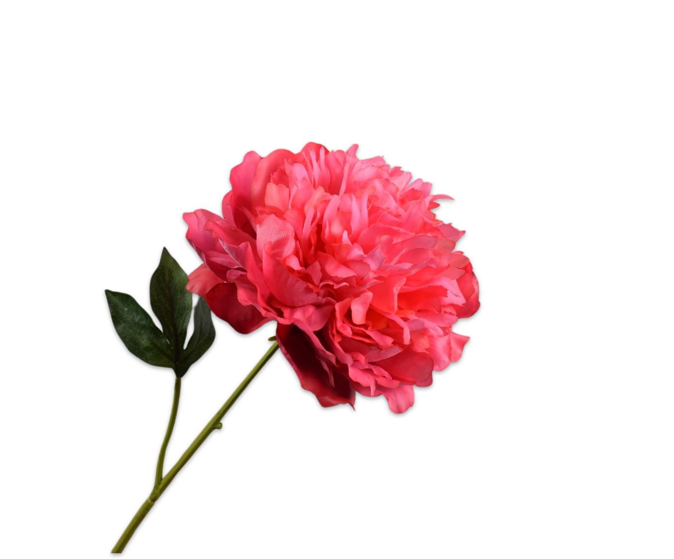Artificial flower stem without background
