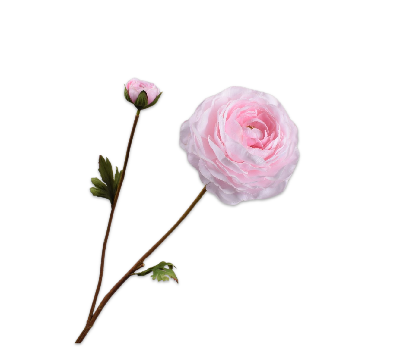 Artificial flower stem without background