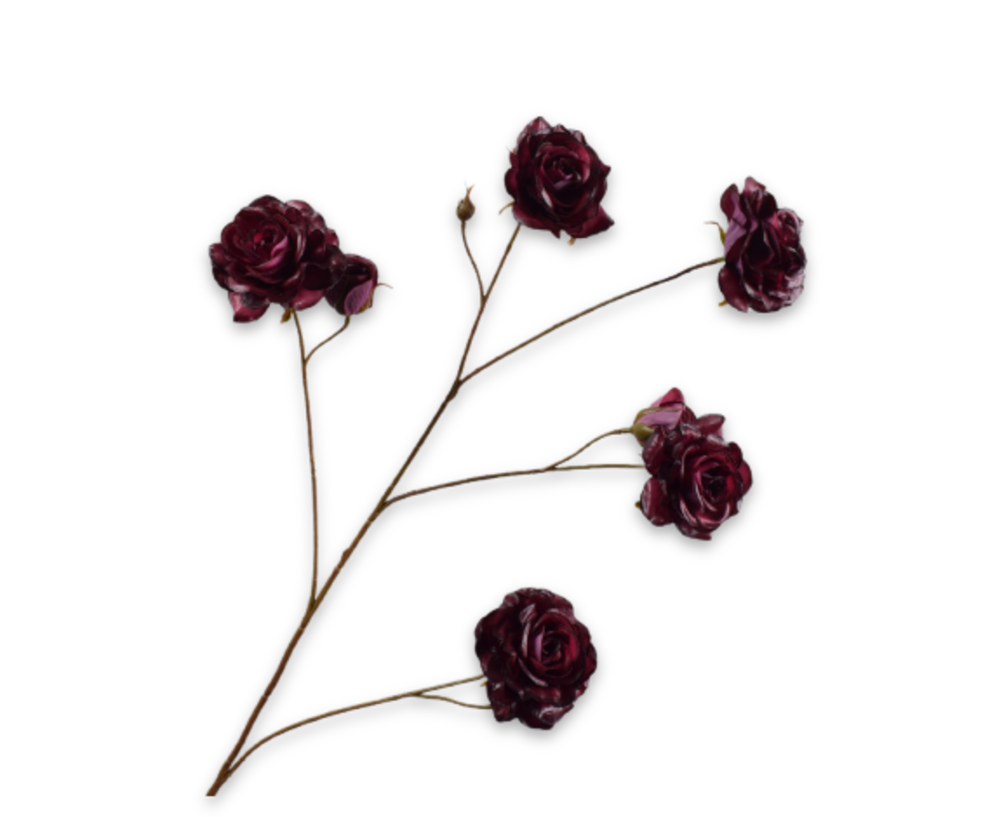 Artificial flower stem without background