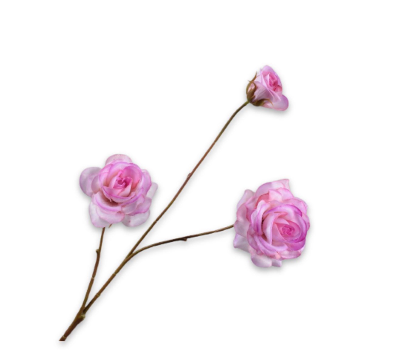 Artificial flower stem without background
