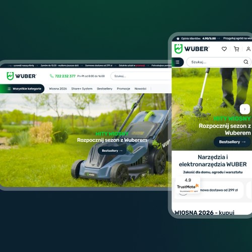 Sklep WUBER na Shopify Plus
