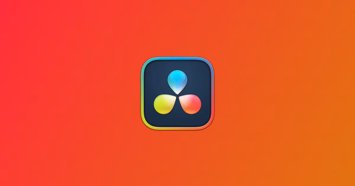DaVinci Resolve logo