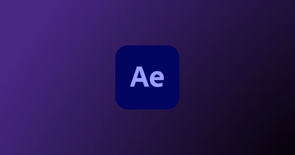 After Effects logo