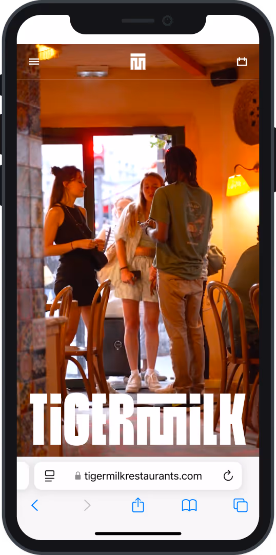 Tigermilk website