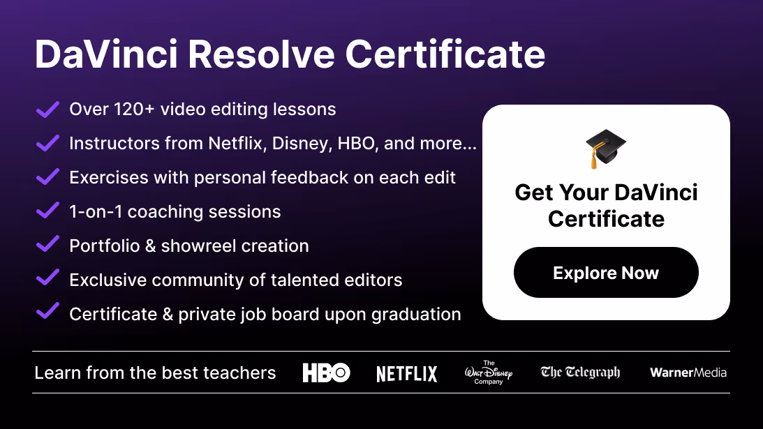DaVinci Resolve Course – Edit Videos with Professional Tools