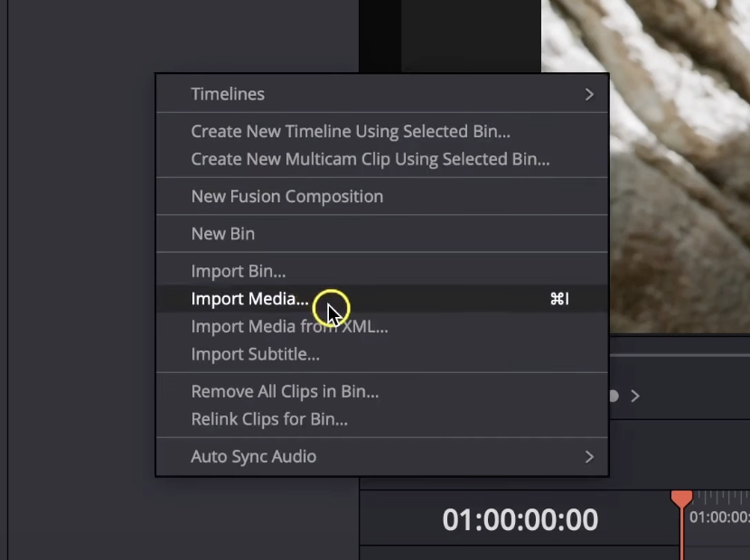 import-image-davinci-resolve
