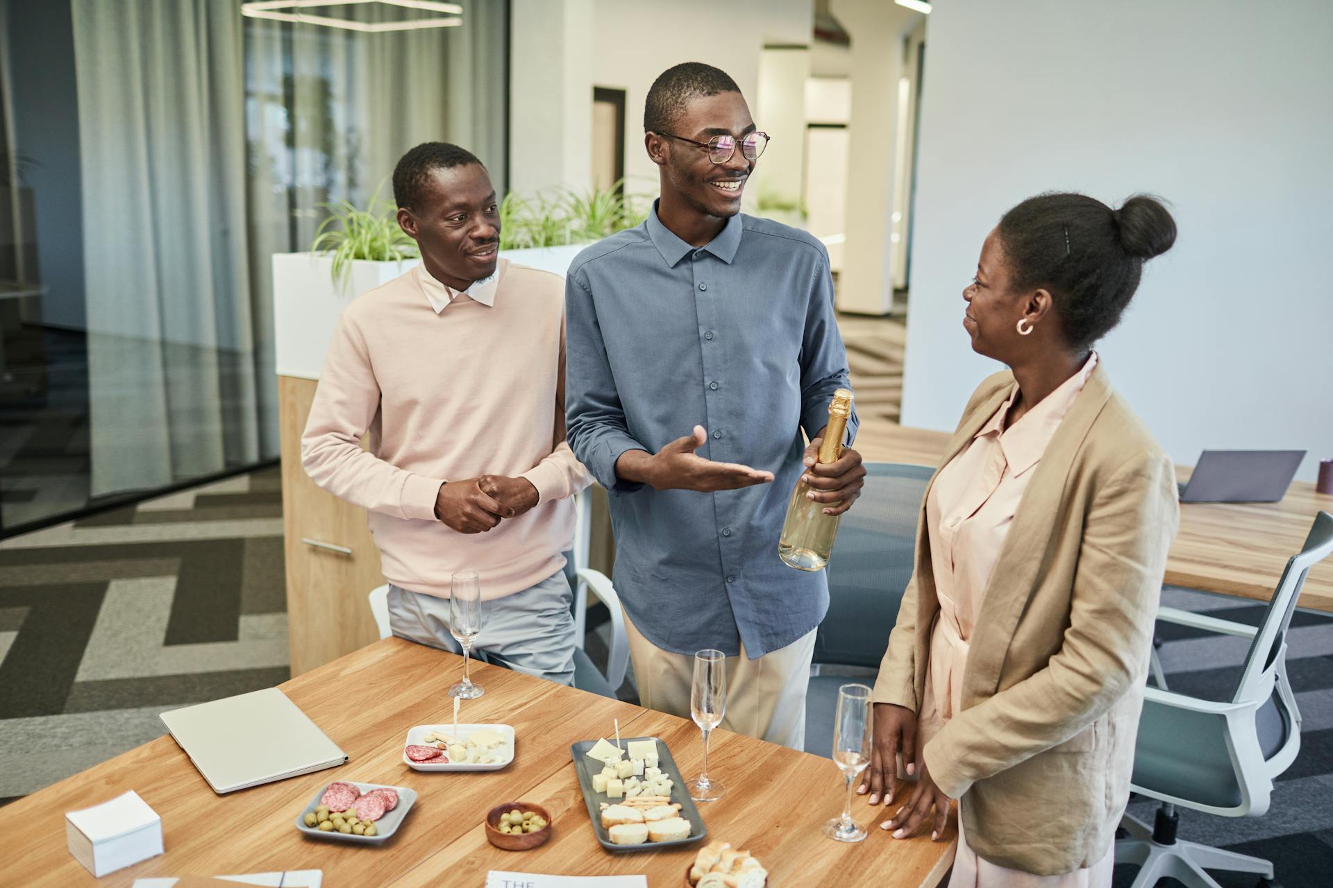 Promotion on work - celebration