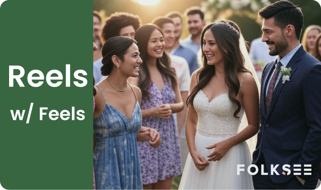 Folksee group video maker for a wedding celebration — Why Video Messages Make the Best Wedding Guestbook Alternative