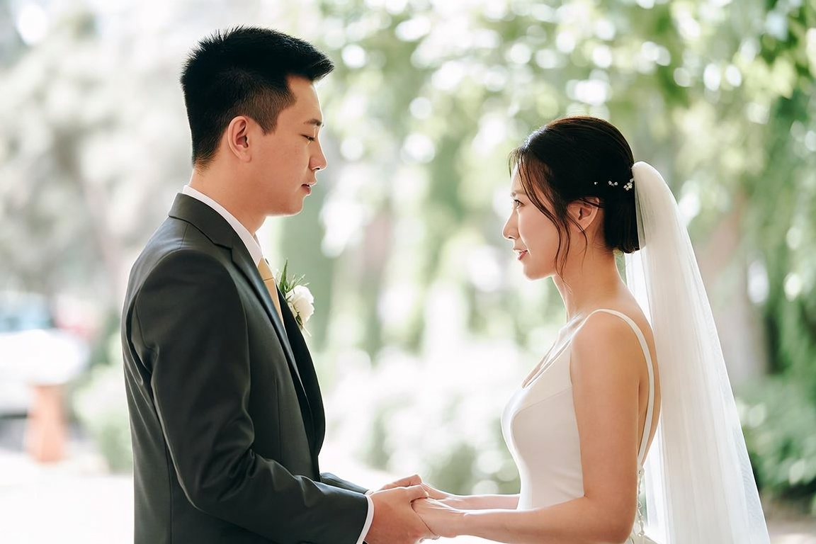 Header image for Wedding Vow Examples: Traditional, Funny, and Personalized Vows