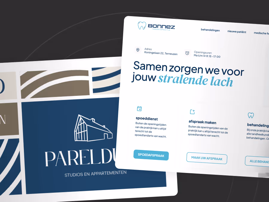 Website en merk diensten van Hype, bijvoorbeeld een nieuwe website, branding of webshop